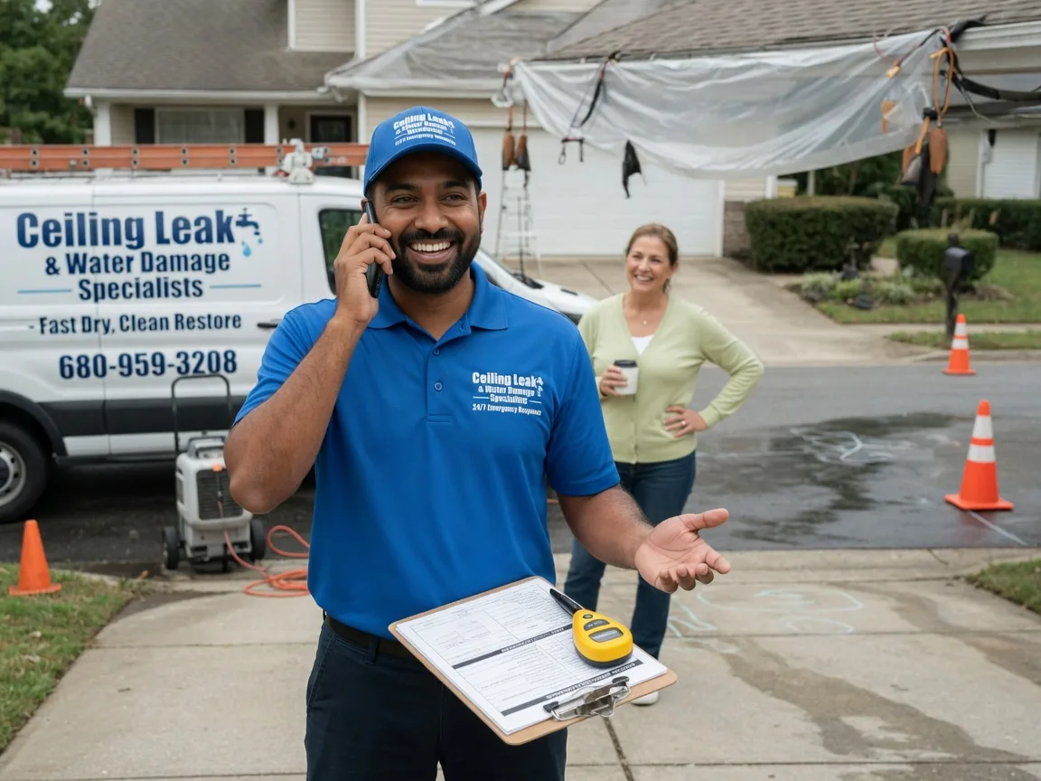 Ceiling Leak Cleanup Sunbury, PA FAQs